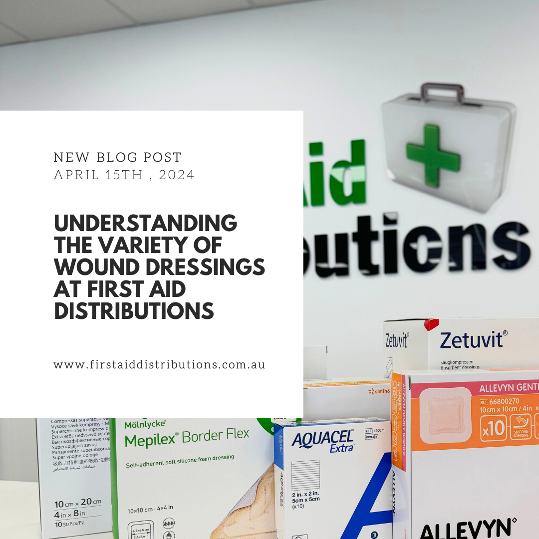 Understanding the Variety of Wound Dressings at First Aid Distributions