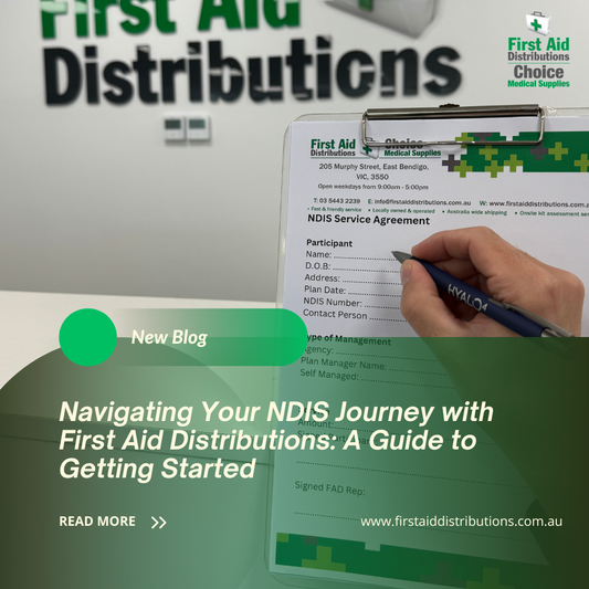 Navigating Your NDIS Journey with First Aid Distributions: A Guide to Getting Started