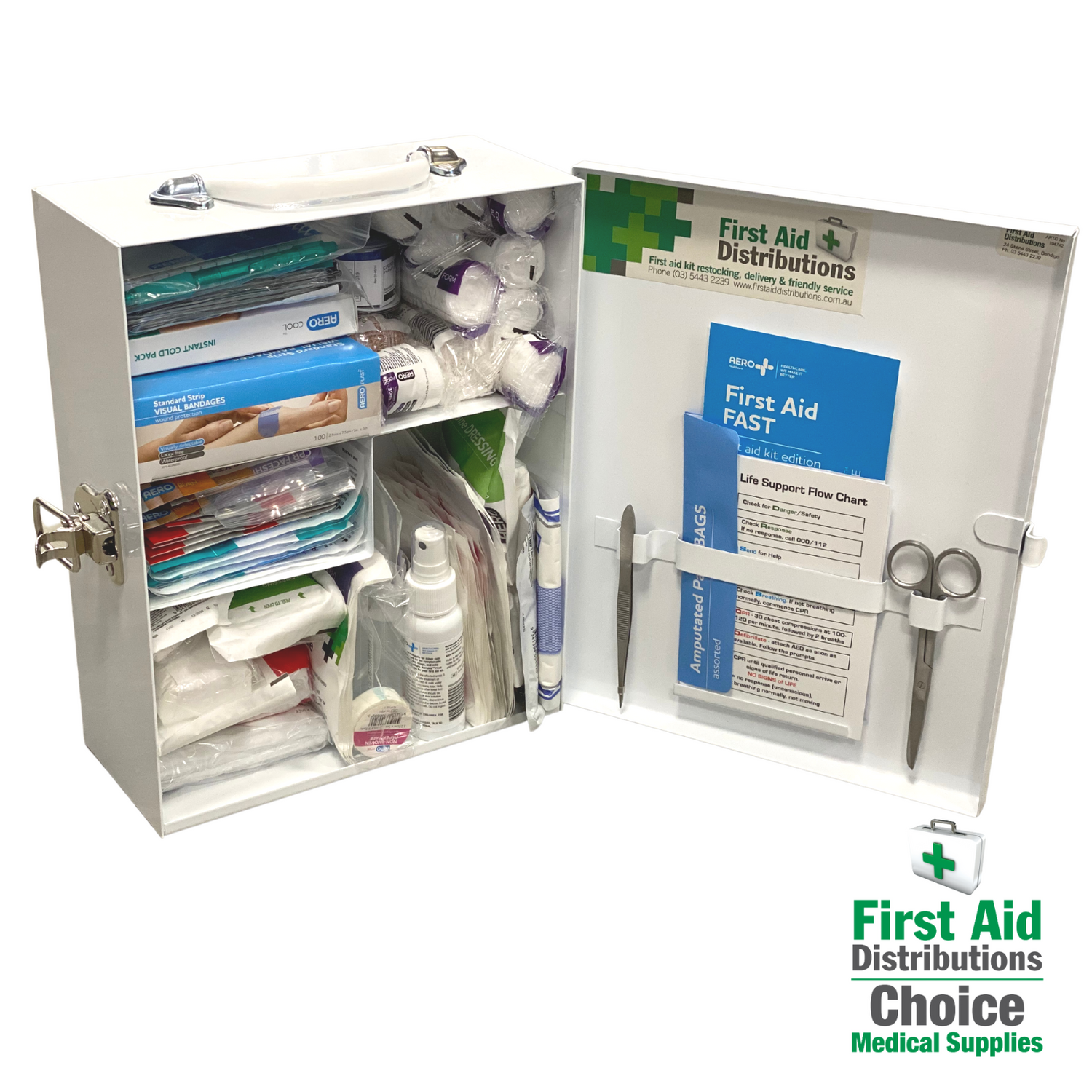 First aid kits - Blue
