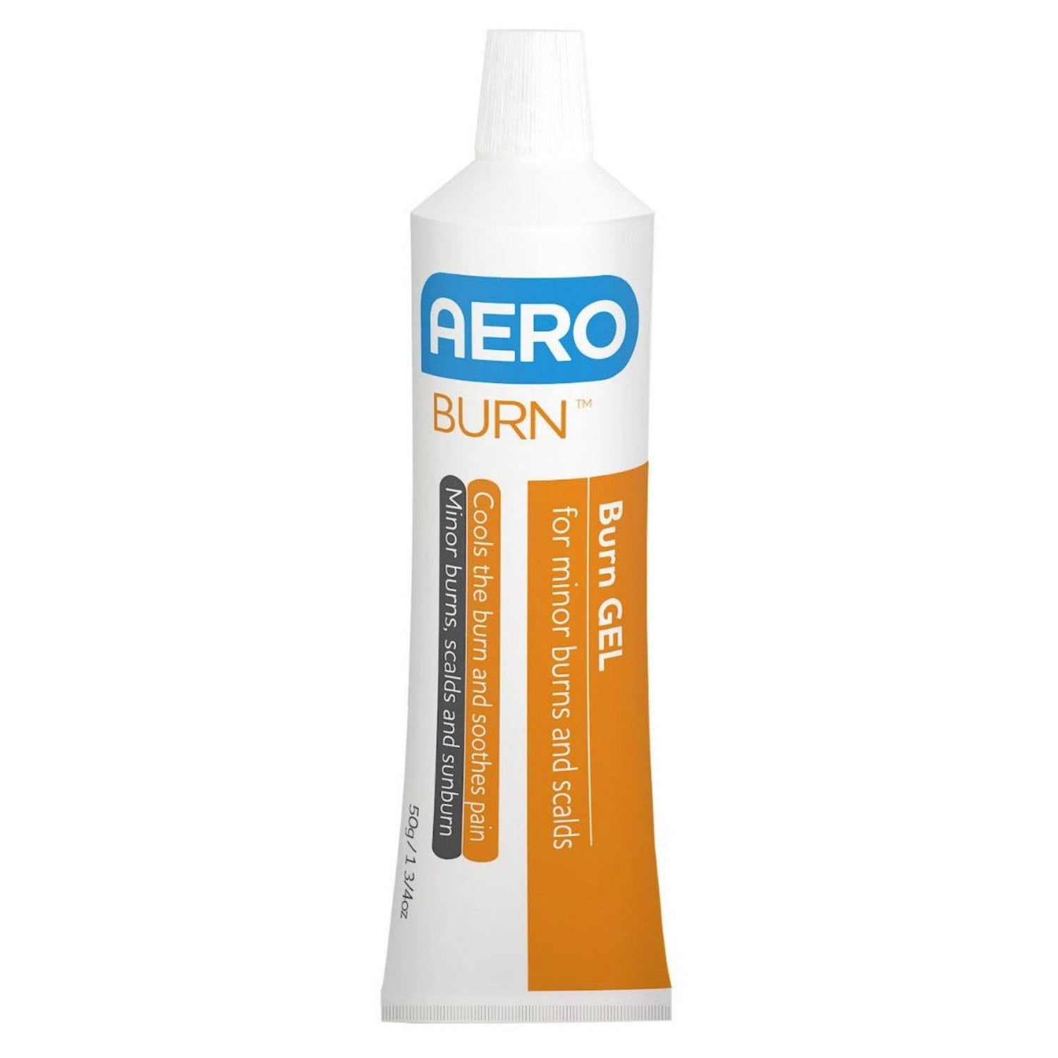 Burn Gel Tube 50g Aeroburn - First Aid Distributions