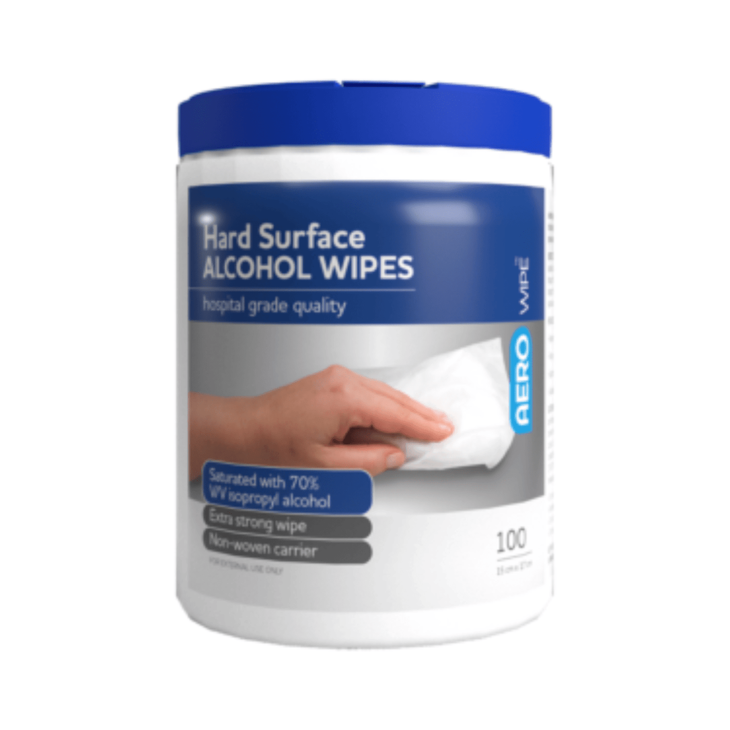 Alcohol Cleaning wipes canister First Aid Distributions