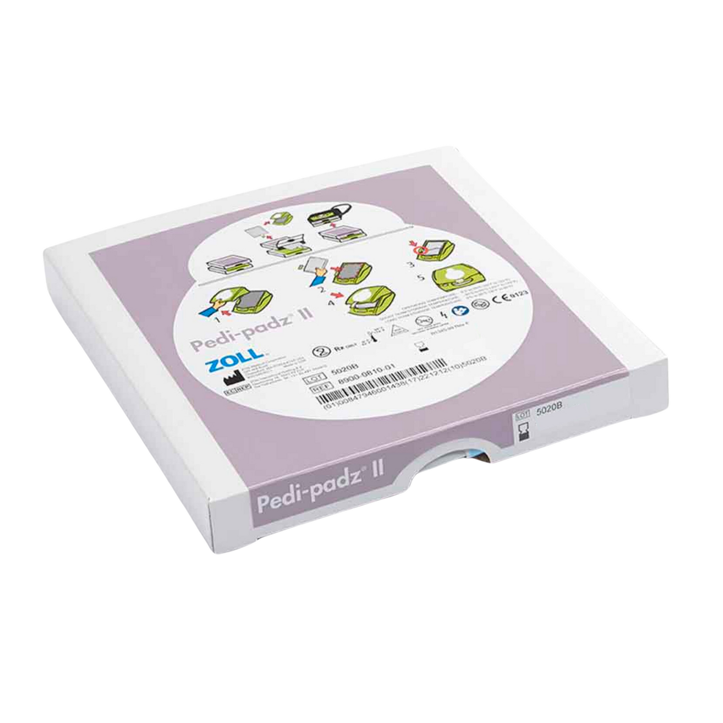 Zoll Pedi-Padz II AED Defibrillation Pads - Paediatric (1) - First Aid Distributions