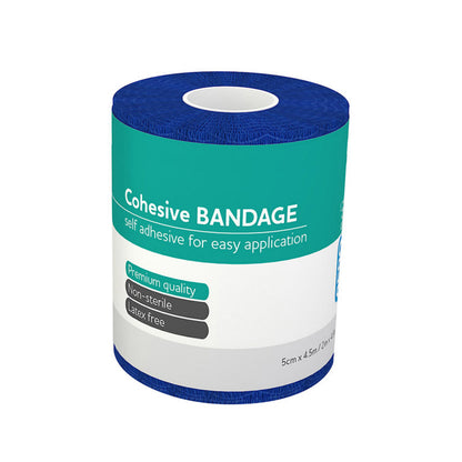 Cohesive Blue Self Adhesive Bandage - Aero (1)