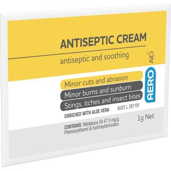 Antiseptic Cream Sachet 1g - Aero (1) - First Aid Distributions