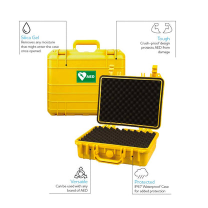 Tough Waterproof AED Case (1) - First Aid Distributions