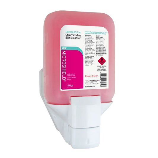 Microshield 4 Chlorhexidine Surgical Handwash 1.5L (1) - First Aid Distributions