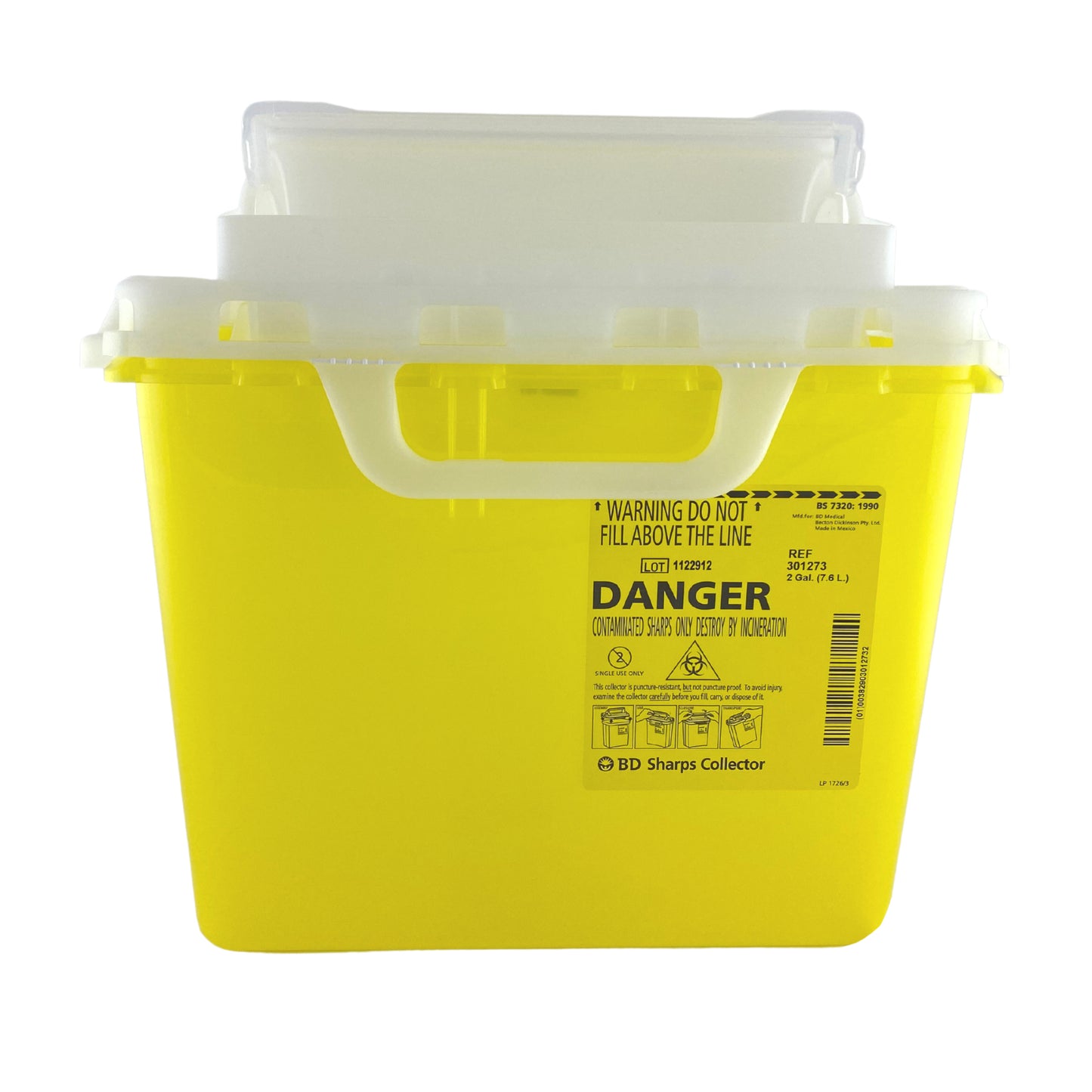 Sharps Disposal Container 7.6L - BD (1)