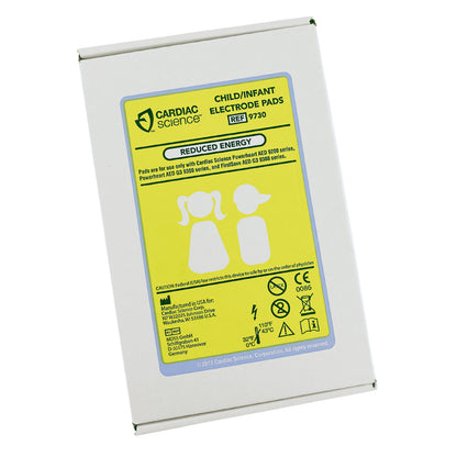 Cardiac Science Powerheart AED G3 Defibrillation Pads - Paediatric (1) - First Aid Distributions