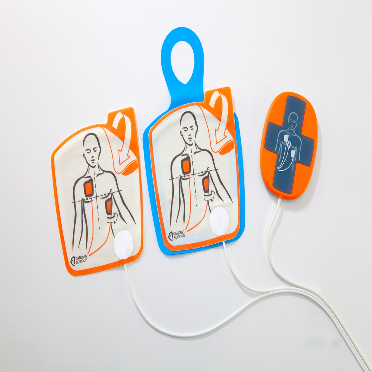 Cardiac Science Powerheart AED G5 Defibrillation Pads with CPR Feedback Device - Adult (1)