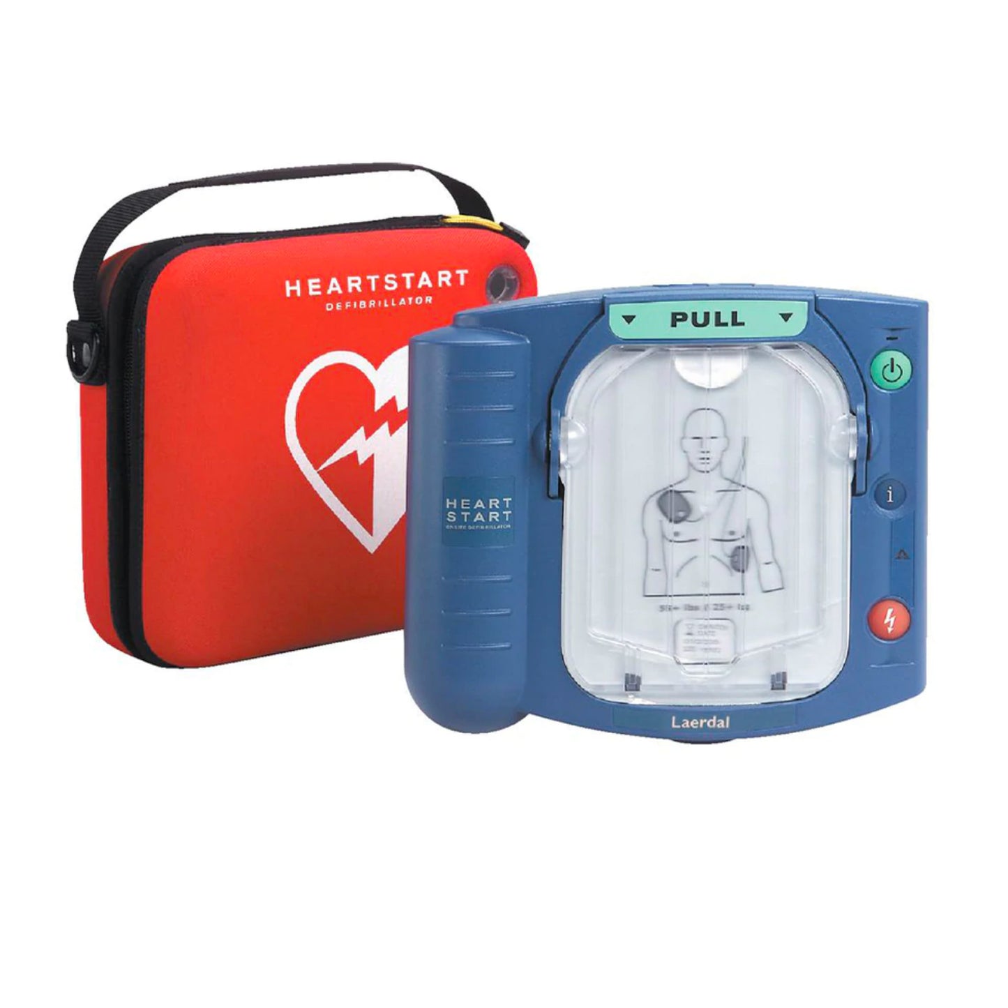 Philips HeartStart HS1 Defibrillator with Case (1) - First Aid Distributions