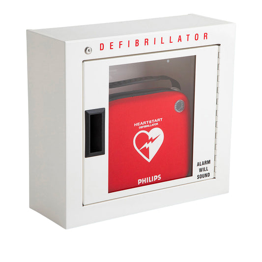 Philips HeartStart Basic Defibrillator Cabinet (1) - First Aid Distributions