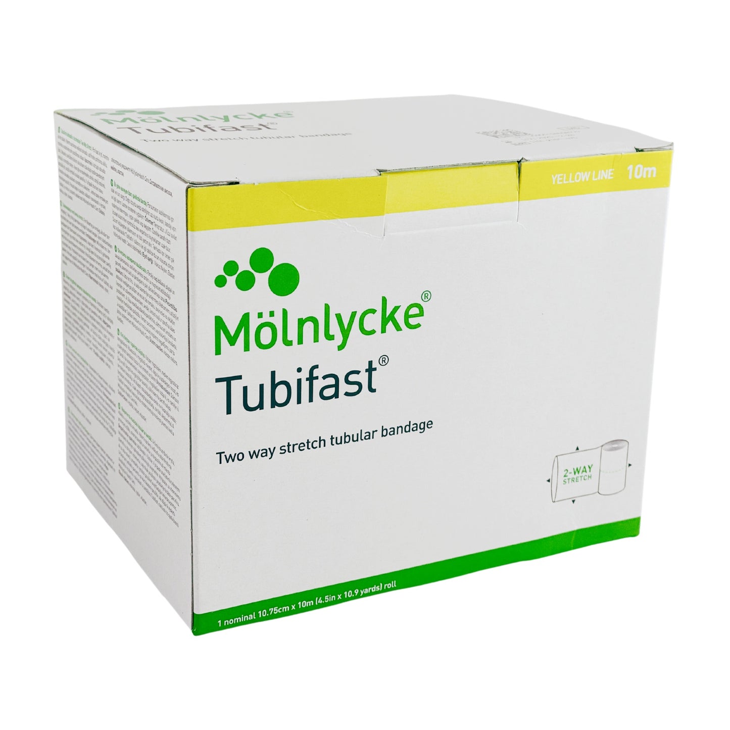 Tubifast Bandage Yellow Line 10m Box - First Aid Distributions