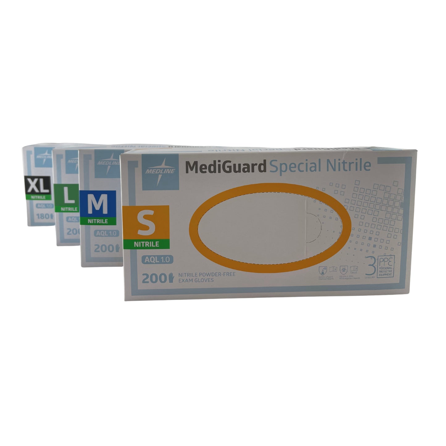 Mediguard Nitrile Gloves Box