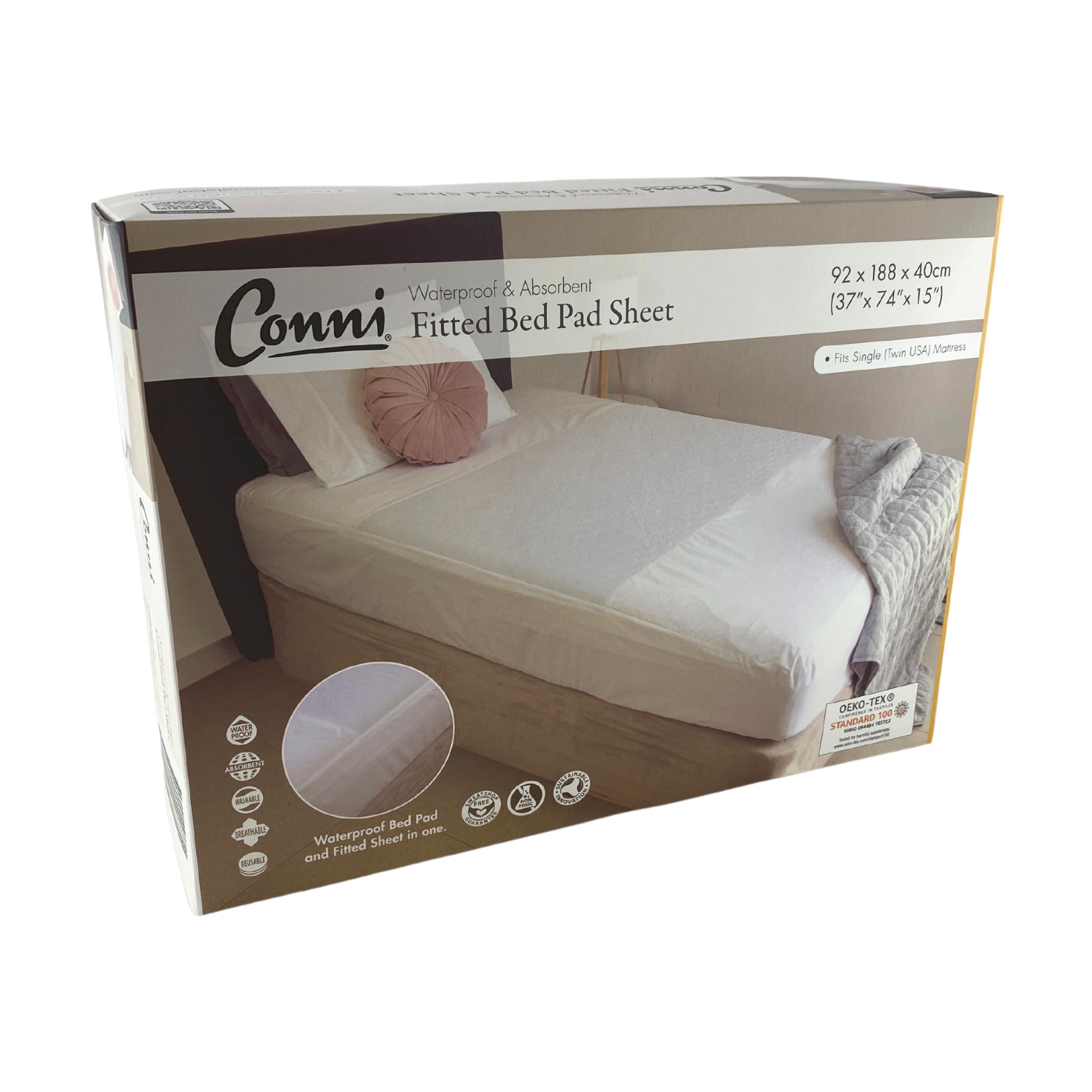 Conni Fitted Bedpad Sheet - First Aid Distributions