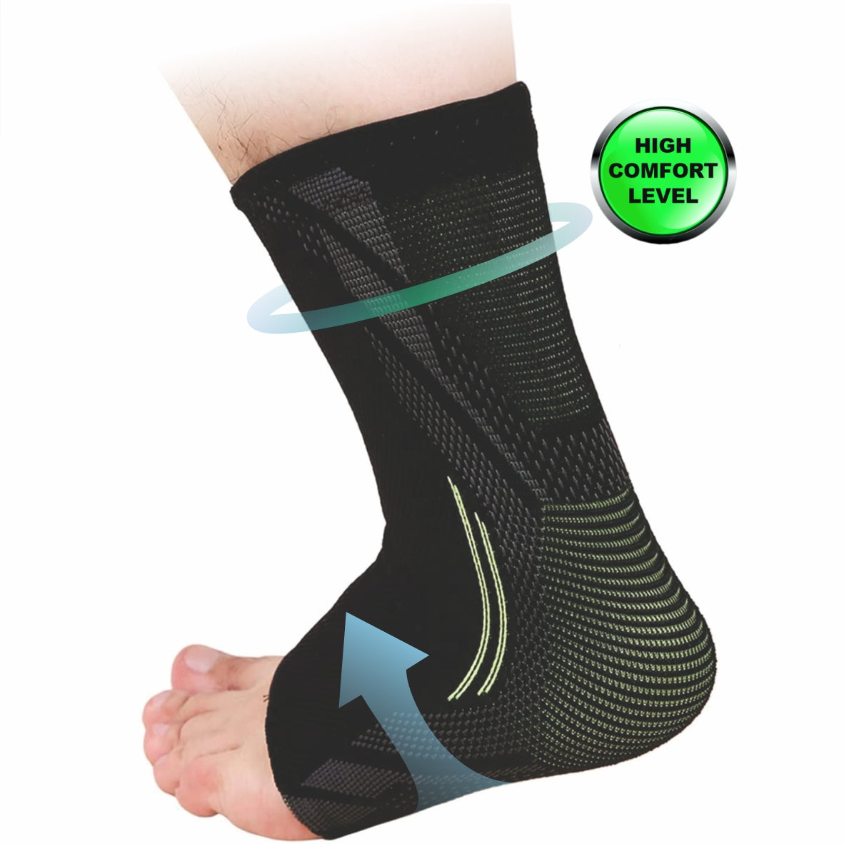 Contoured Sports Ankle Sleeve - Body Assist (1)