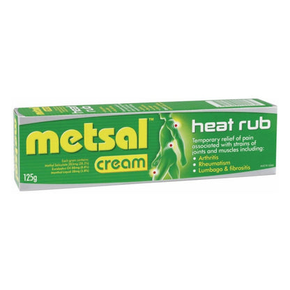 Metsal Heat Rub Cream (1) - First Aid Distributions