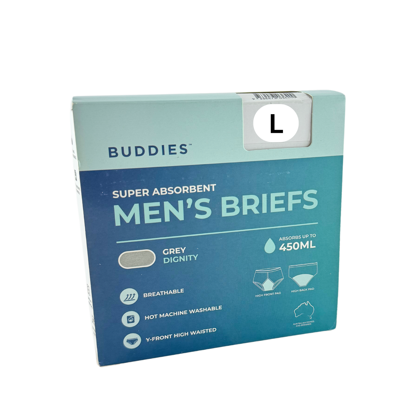 Dignity Men's Brief - Buddies (1) - First Aid Distributions