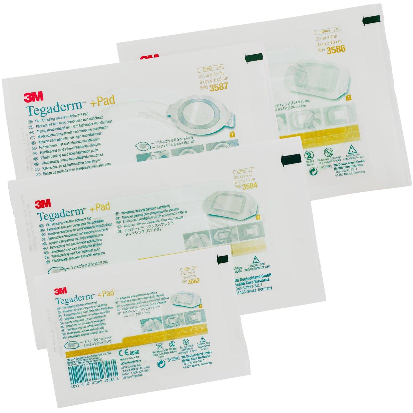 Tegaderm with Pad Film Dressing (1) - First Aid Distributions