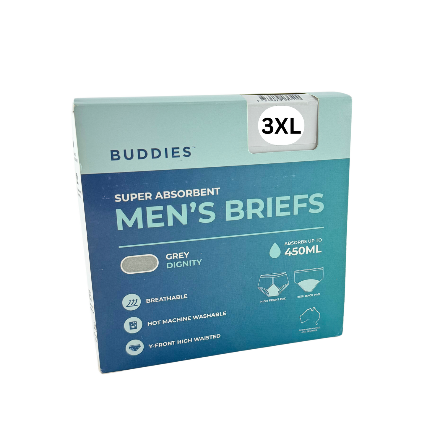 Dignity Men's Brief - Buddies (1) - First Aid Distributions