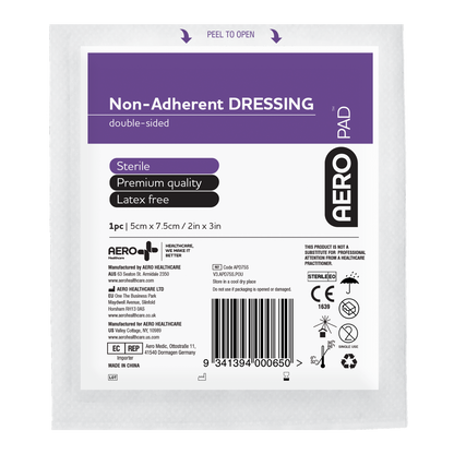 Non Adherent Dressing 5cm x 7.5cm - Aero (50)