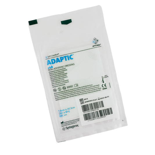 Adaptic Non Adhering Dressing 7.6cm x 20.3cm (1) - First Aid Distributions