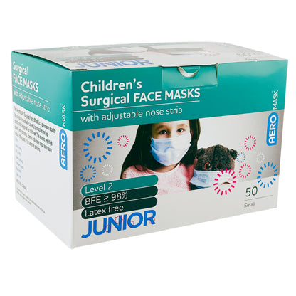 Children's Surgical Face Masks Level 2 (10) - First Aid Distributions