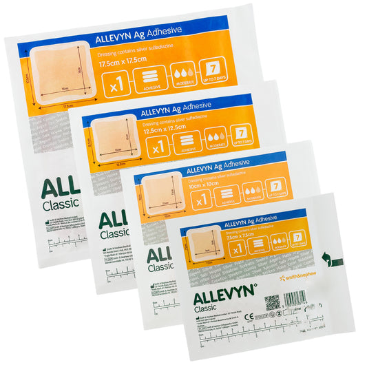 Allevyn AG Adhesive Silver Dressing (1)