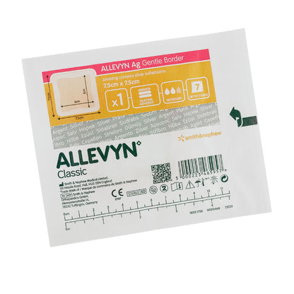 Allevyn AG Gentle Border Silver Dressing (1)