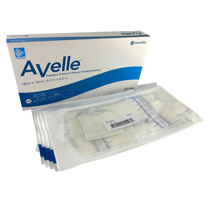 Avelle Negative Pressure Wound Therapy Dressing 16cm x 16cm (5) - First Aid Distributions