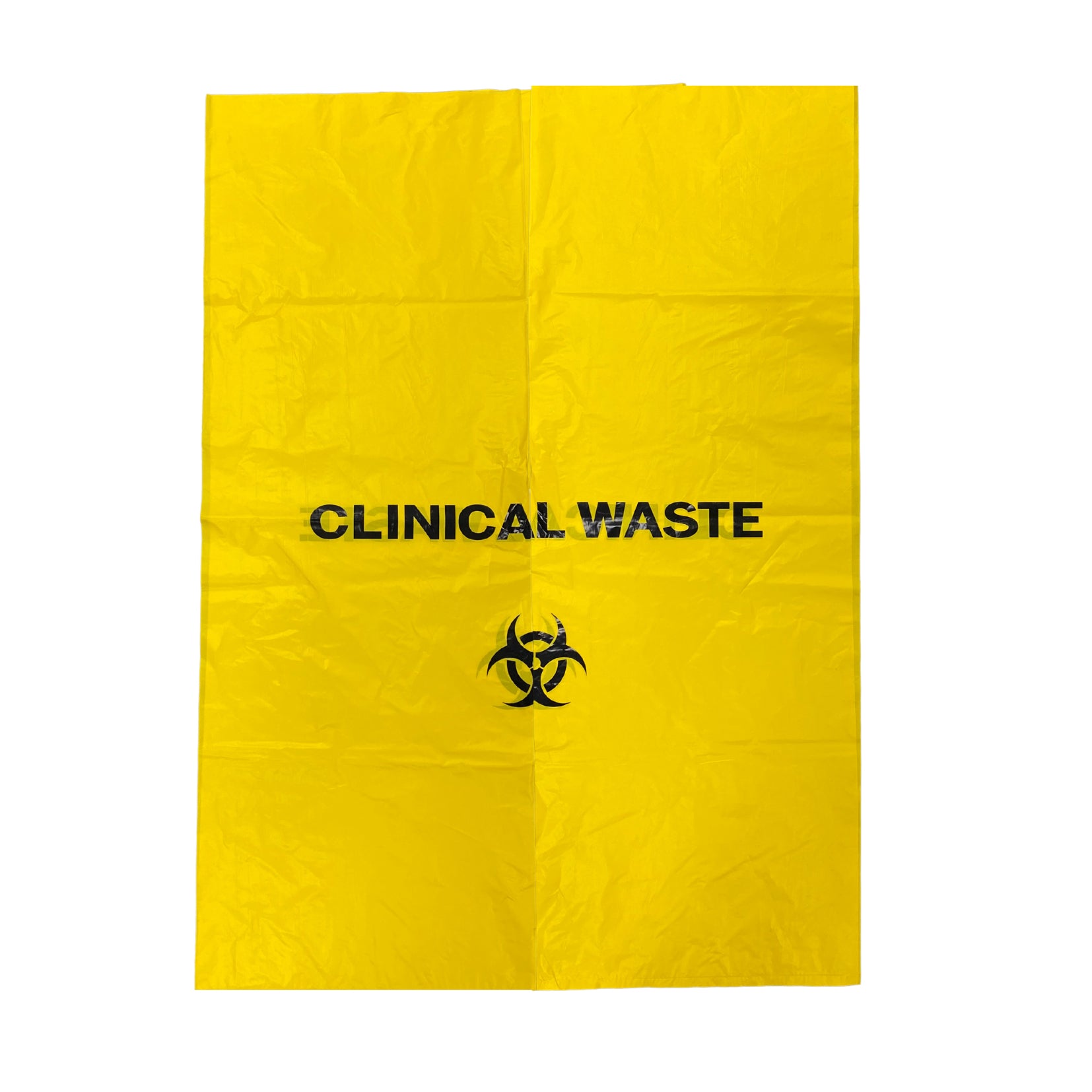 Biological Hazard Bag Yellow 70cm x 100cm (1) - First Aid Distributions