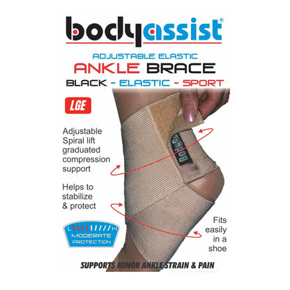 Adjustable Elastic Ankle Brace - Body Assist (1)