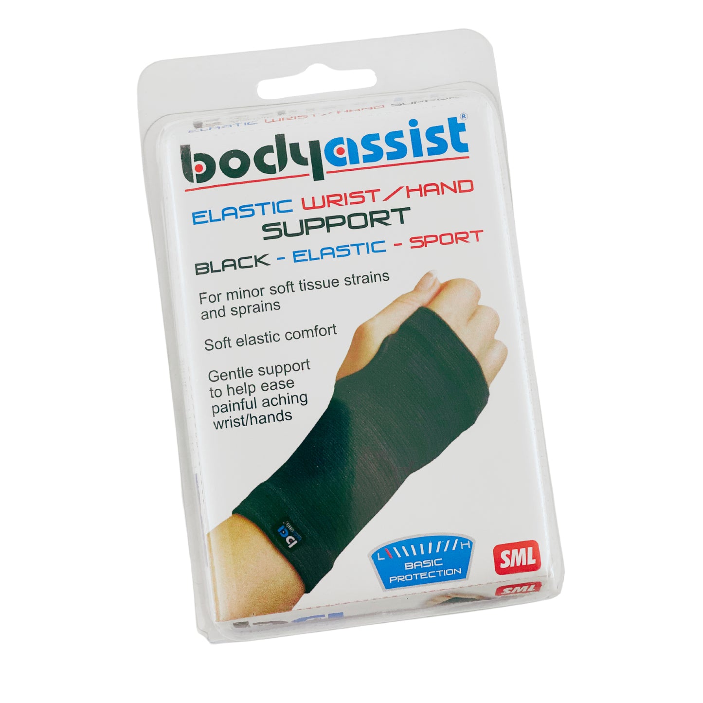 Elastic Wrist / Hand Support Black - Body Assist (1)