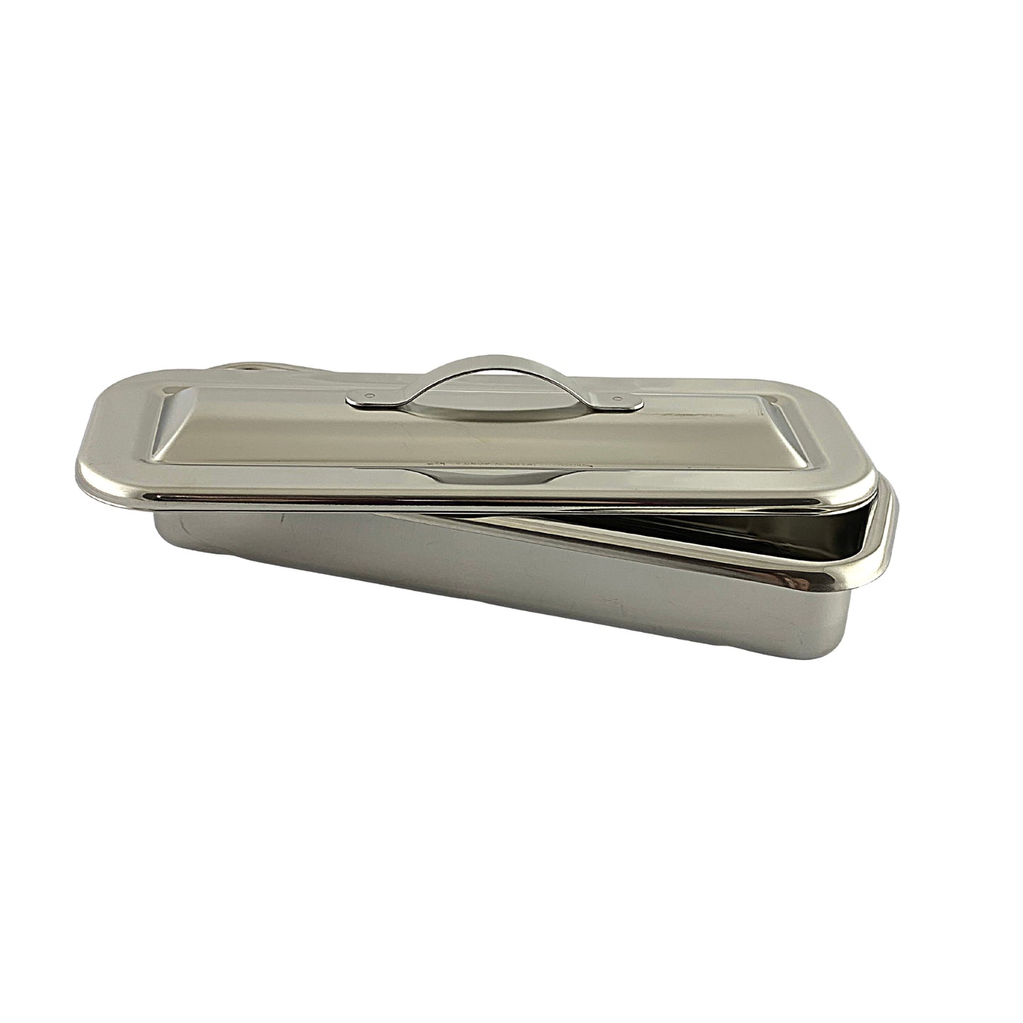 Stainless Steel Catheter Tray with Lid