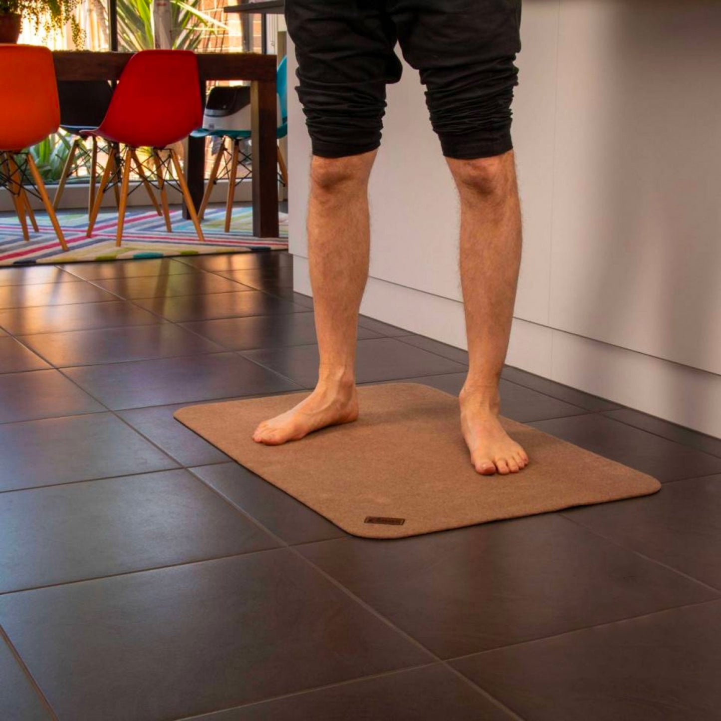 Conni Absorbent Floor Mat Non Slip - Pebble (1)