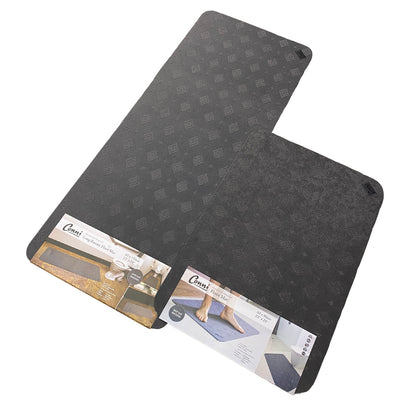 Conni Absorbent Floor Mat Non Slip - Charcoal (1) - First Aid Distributions