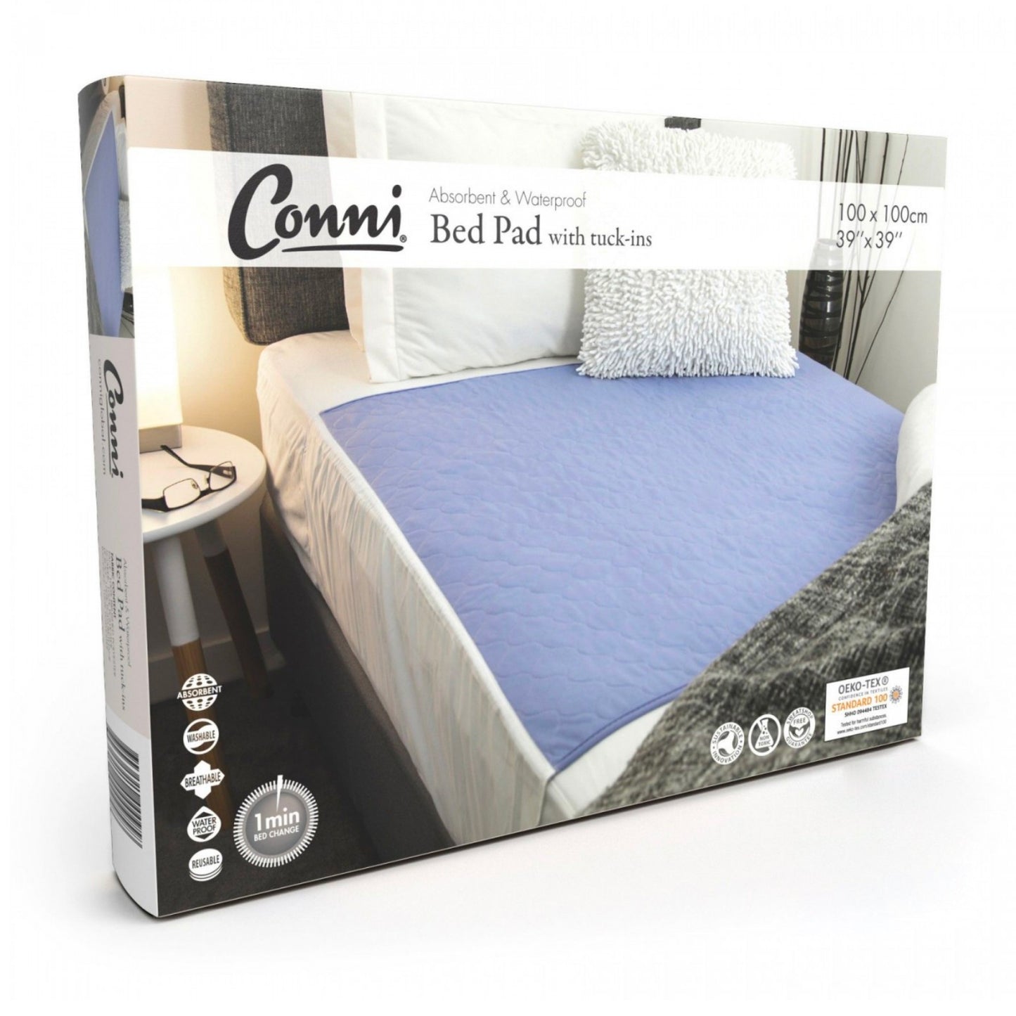 Conni Bed Pad with Tuck In's (1)