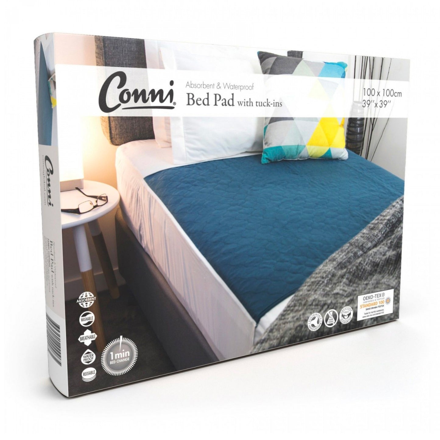 Conni Bed Pad with Tuck In's (1)