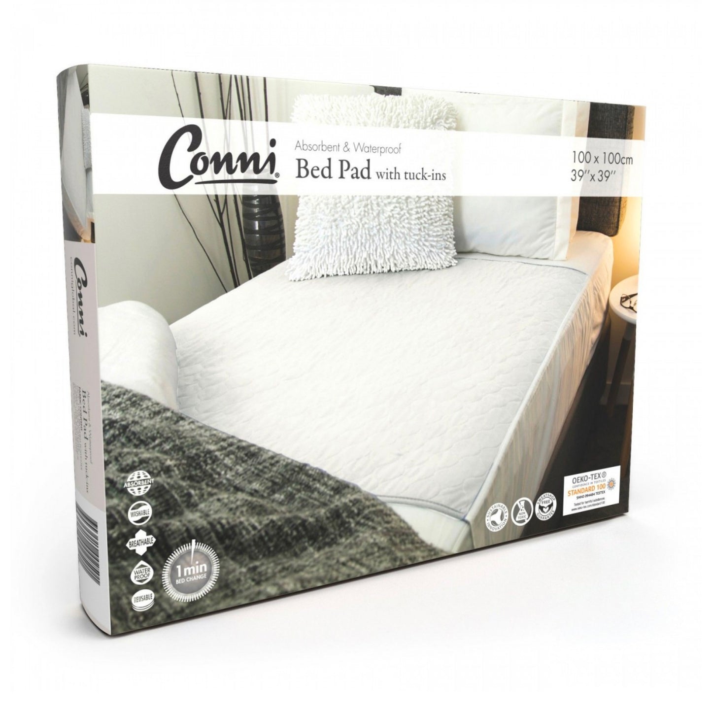 Conni Bed Pad with Tuck In's (1) - First Aid Distributions