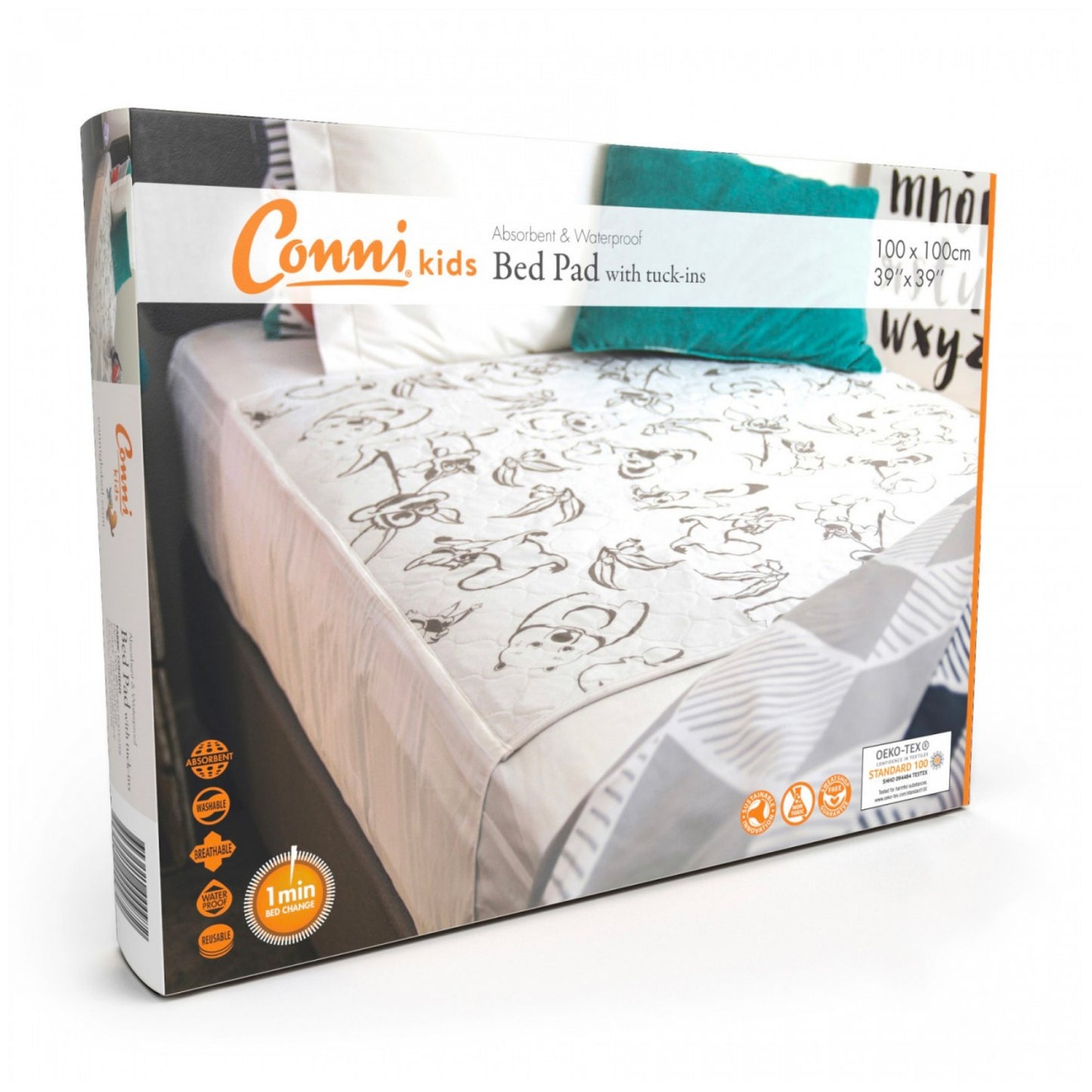 Conni Kids Bed Pad with Tuck In's (1) - First Aid Distributions