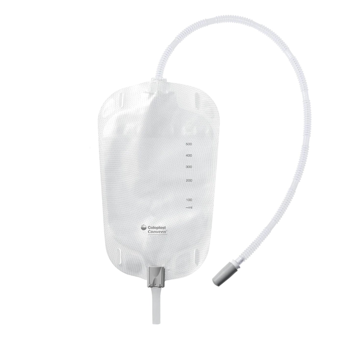 Leg Bag 500ml Sterile with 50cm Tube - Conveen (1)