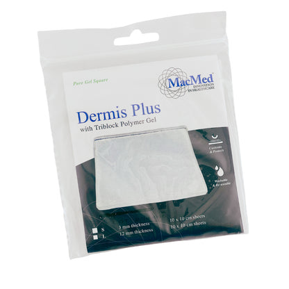 Dermis Plus Gel Pad 12mm 10cm x 10cm