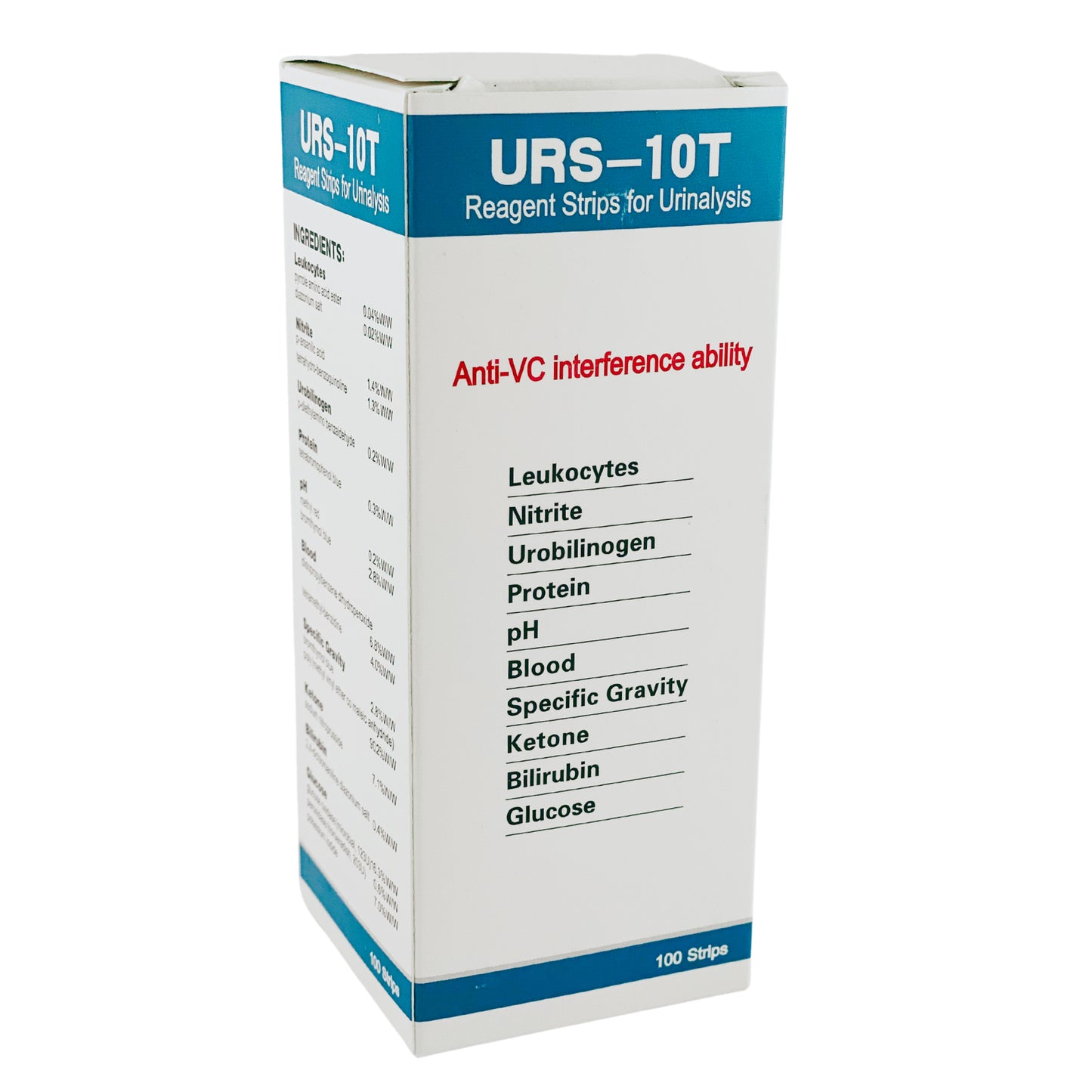 Diascreen Reagent Strips URS-10T (100)