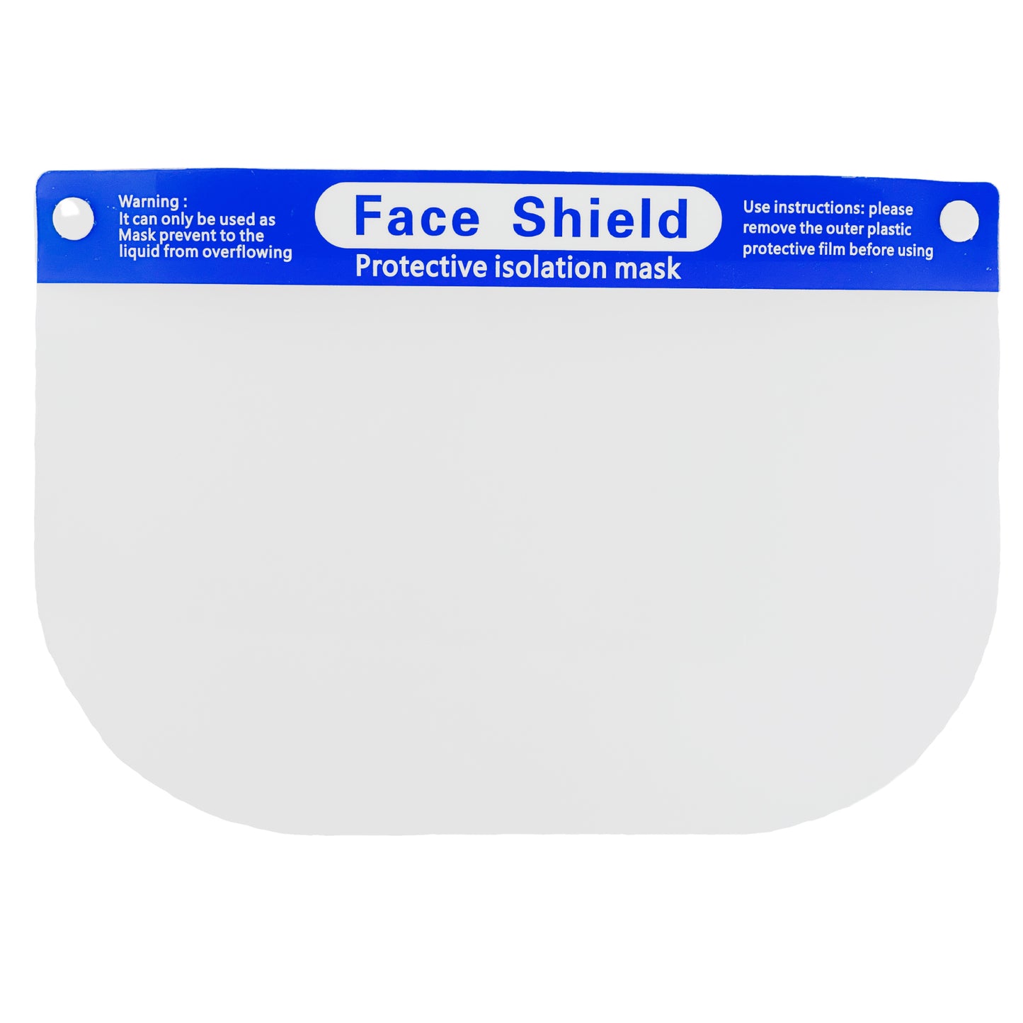 Face Shield Plastic (1) - First Aid Distributions