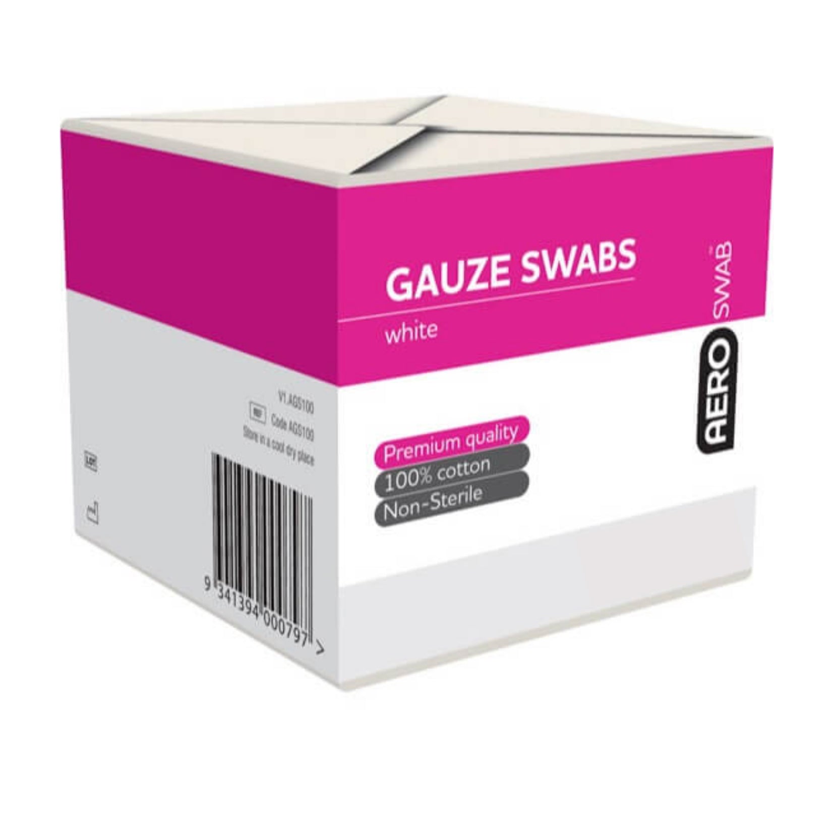 Gauze Swabs 8 Ply - Aero (100) - First Aid Distributions