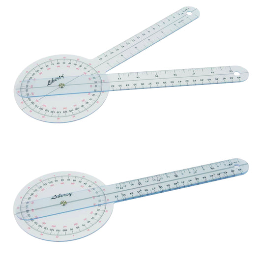 Goniometer Plastic 360 Degree 25cm (1) - First Aid Distributions