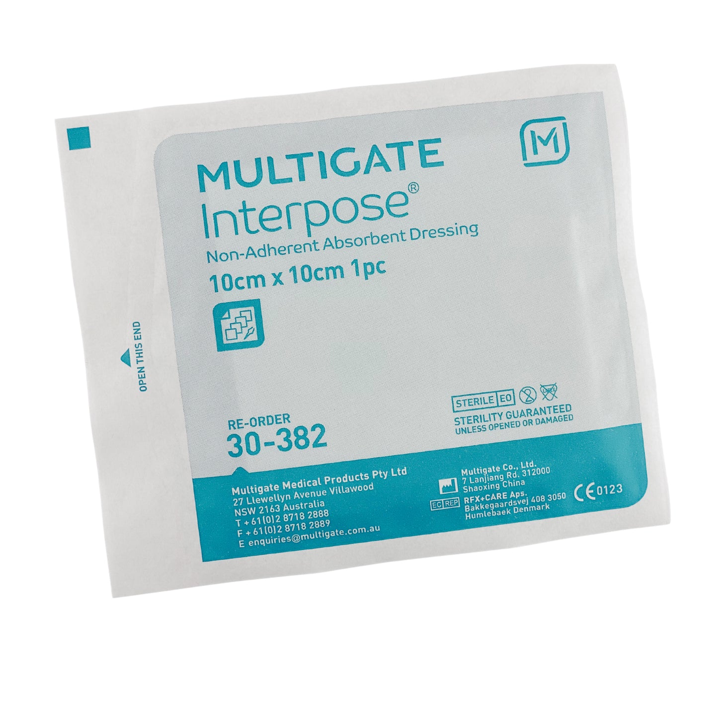 Interpose Non Adherent Dressing 10cm x 10cm Box (100)