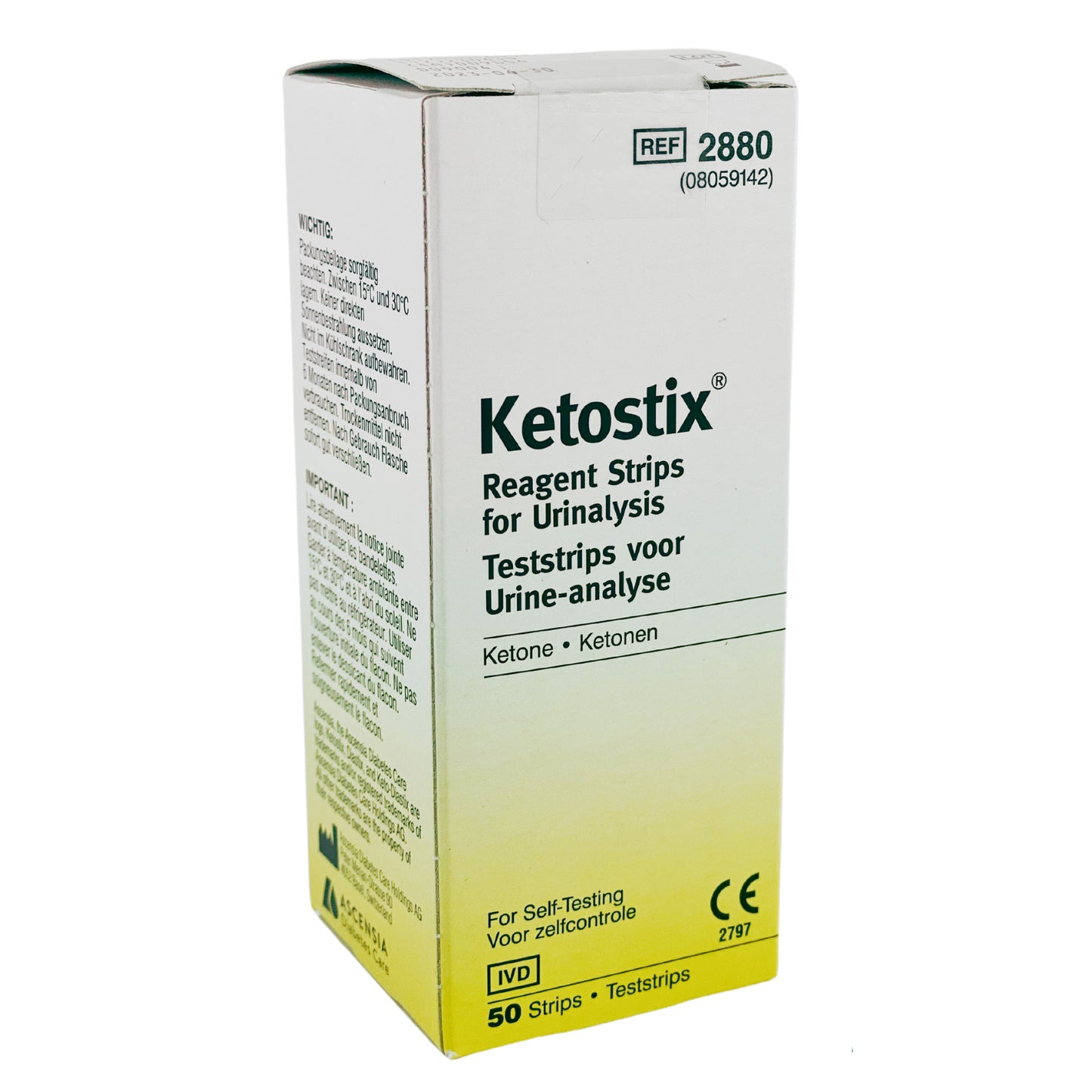 Ketostix Reagent Strips (50) - First Aid Distributions