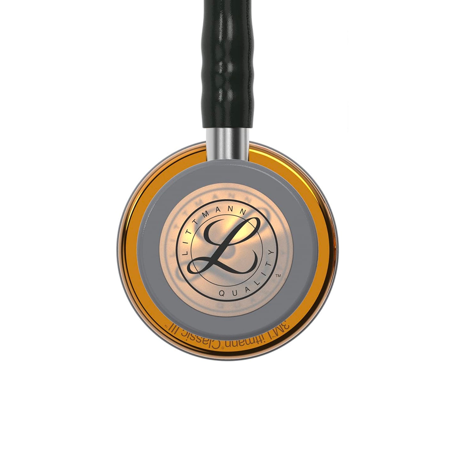 Littmann Classic III Stethoscope - Black with Copper Stem (1)