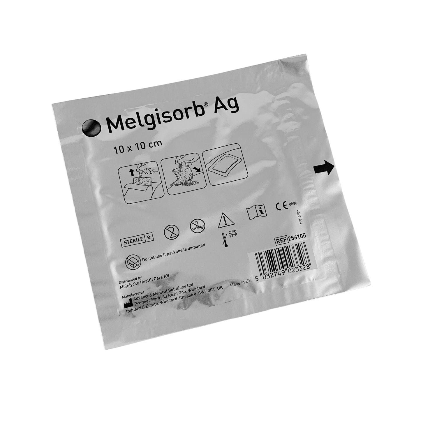 Melgisorb Alginate Ag Absorbent Dressing (1)