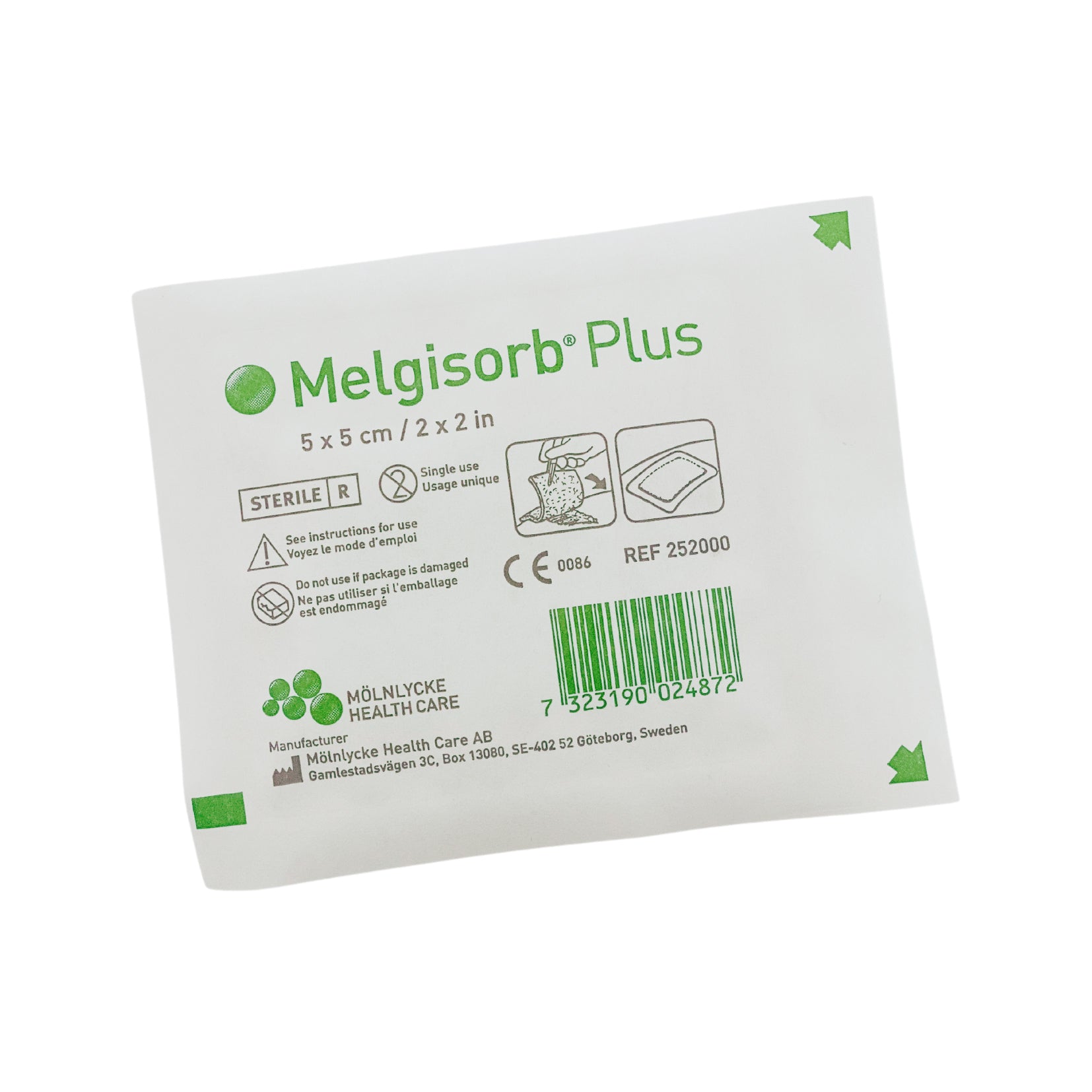 Melgisorb Plus Alginate Absorbent Dressing (1) - First Aid Distributions